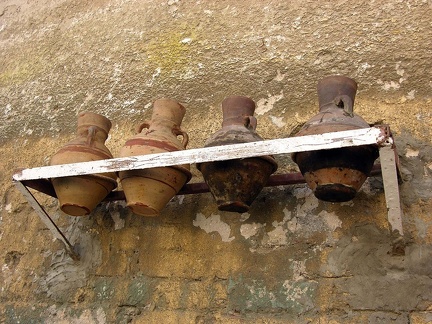 Earthenware water jugs  