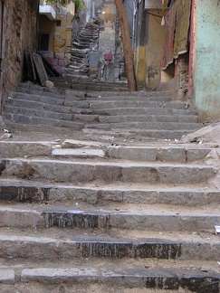 Escalera de piedra