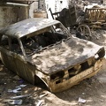 Burnt-out car 