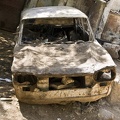 Burnt-out car 