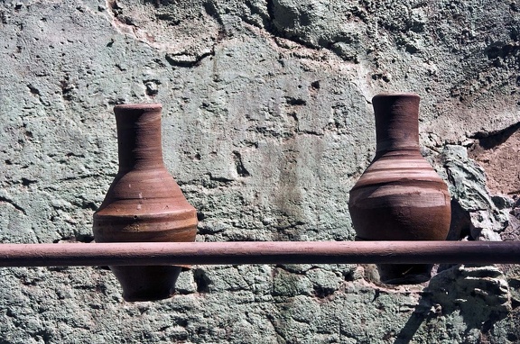 Earthenware water jugs  