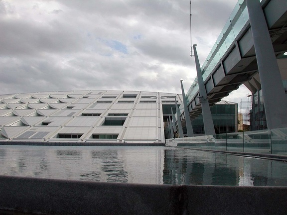 La passerelle. Bibliotheca Alexandrina