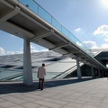 La passerelle. Bibliotheca Alexandrina