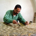 Atelier de batik au Centre d'Arts Wissa Wassef à Haraneya (Le Caire) 