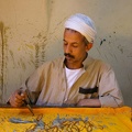 Atelier de batik au Centre d'Arts Wissa Wassef à Haraneya (Le Caire) 