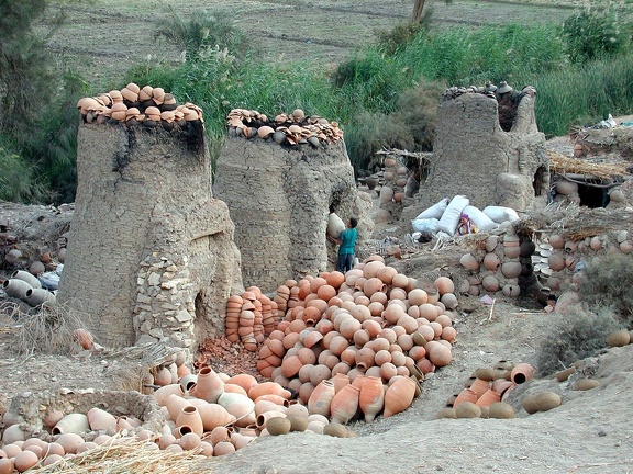 The village of potters at Nazla (Fayoum)  