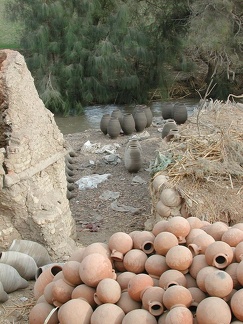 The village of potters at Nazla (Fayoum)  