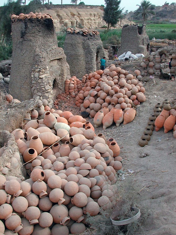 Le village des potiers à Nazla (Fayoum) 