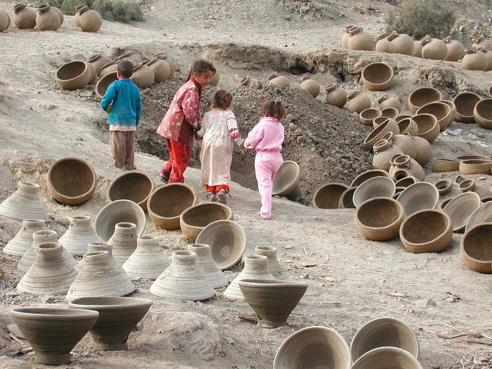 Le village des potiers à Nazla (Fayoum) 