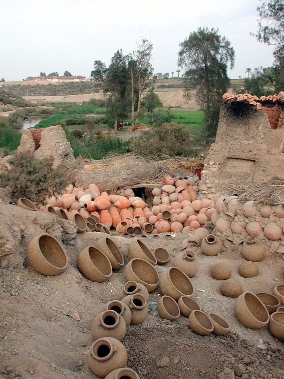 The village of potters at Nazla (Fayoum)  