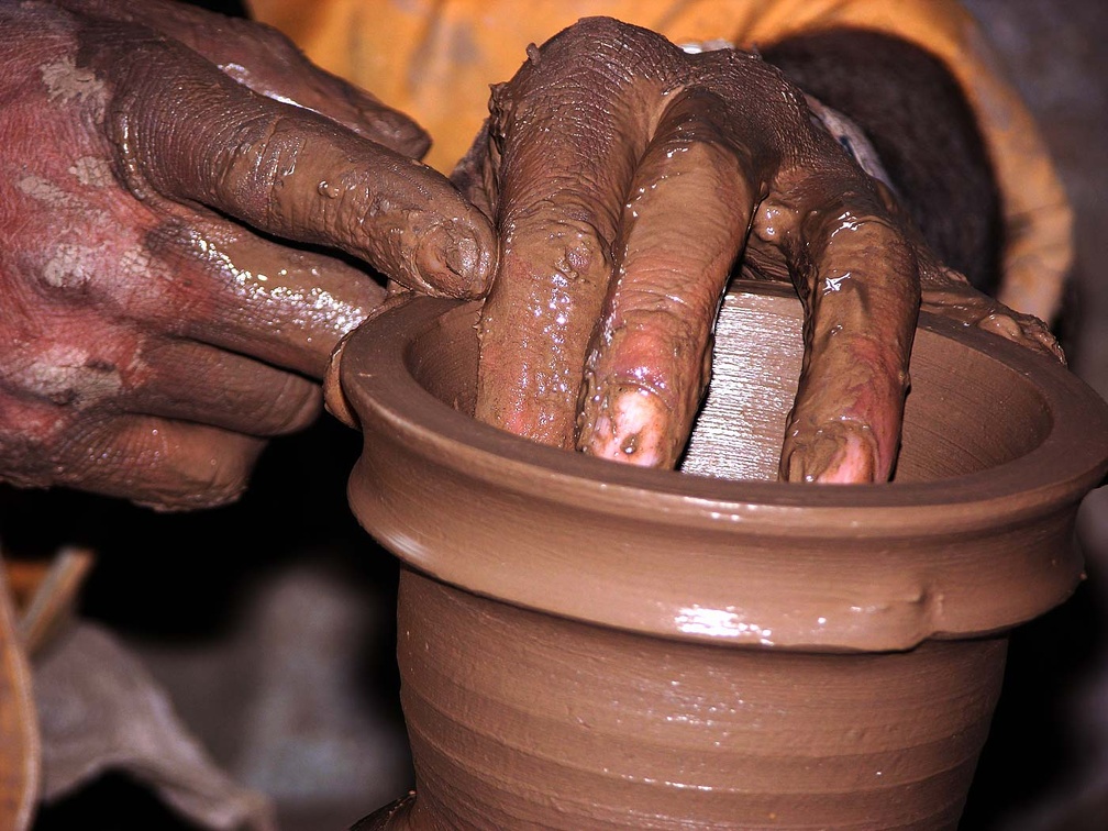 Pottery workshop at Fustat (Cairo)  