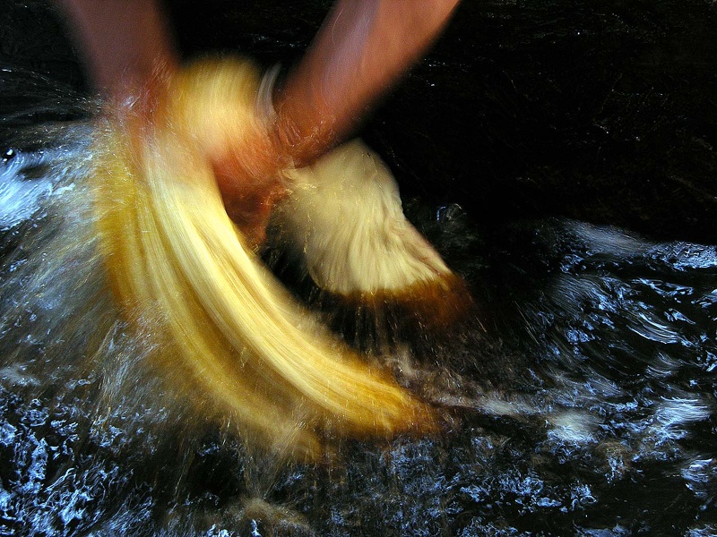 Wool dyers workshop. Cairo  