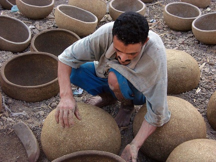 The village of potters at Nazla (Fayoum)  