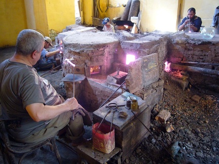 Glassblower at Bab el Nasr (Cairo) 