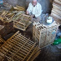 Fabricant de caisses en bois de palmier - Rosette (Egypte)  