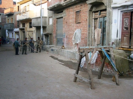 Ropemakers in Rosetta (Egypt) 