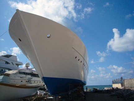 Chantier naval à Alexandrie