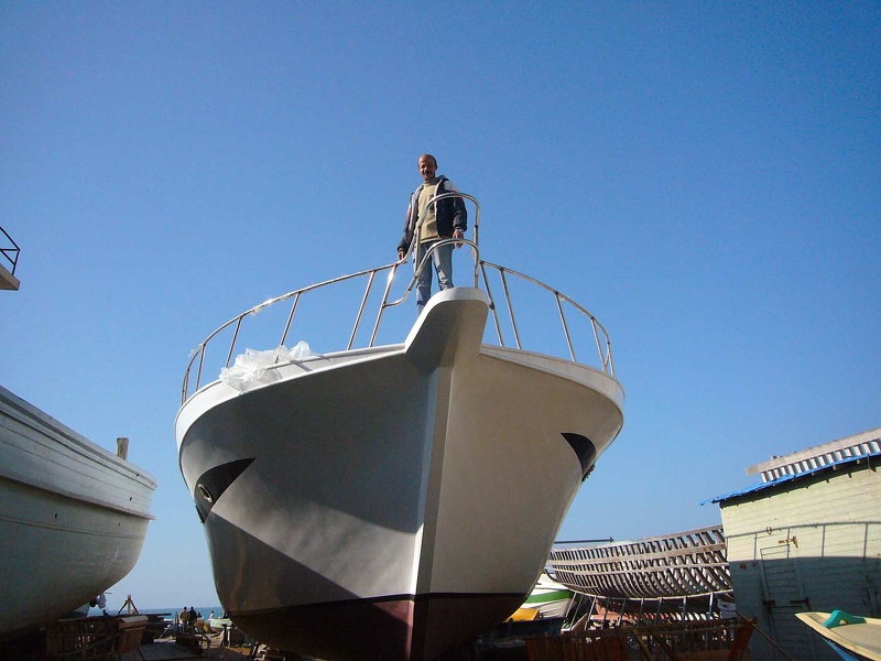 Chantier naval à Alexandrie