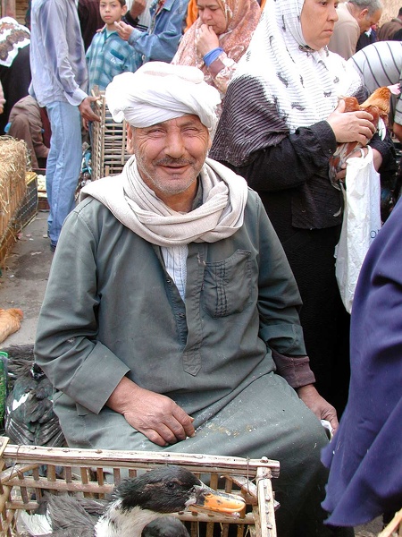 Marché aux oiseaux. Alexandrie 2004 