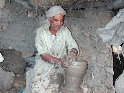 Pottery workshop at Fustat (Cairo)  