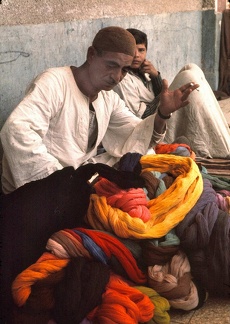 Weaving workshop at the Wissa Wassef Arts Centre in Haraneya (Cairo)  