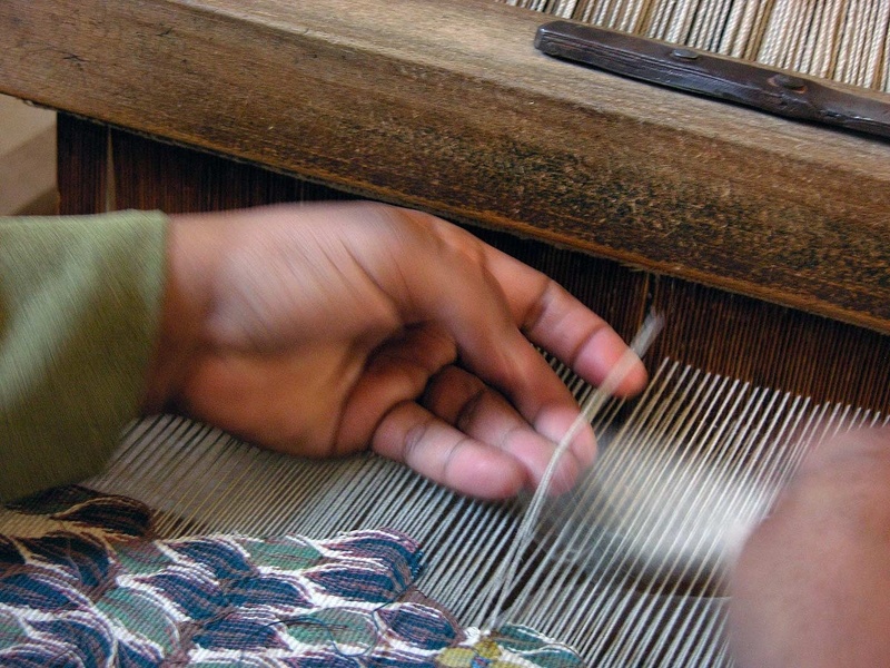 Weaving workshop, Cairo 