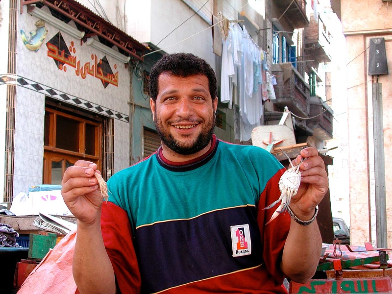 Souk el Lemoun. Alexandrie, 2003 