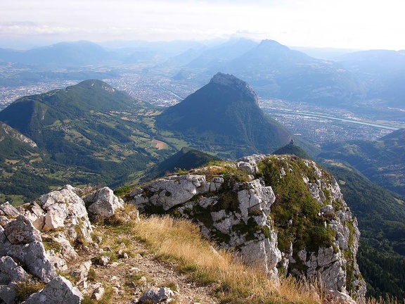 Vue depuis le sommet de La Pinéa