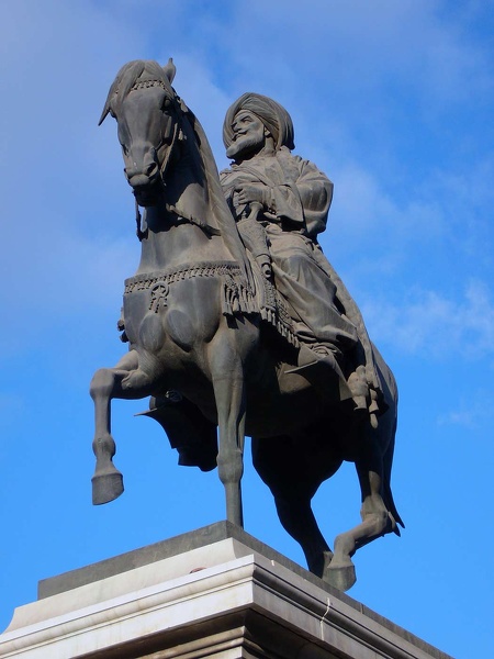 Equestrian statue of Mohamed Aly. Alexandria  