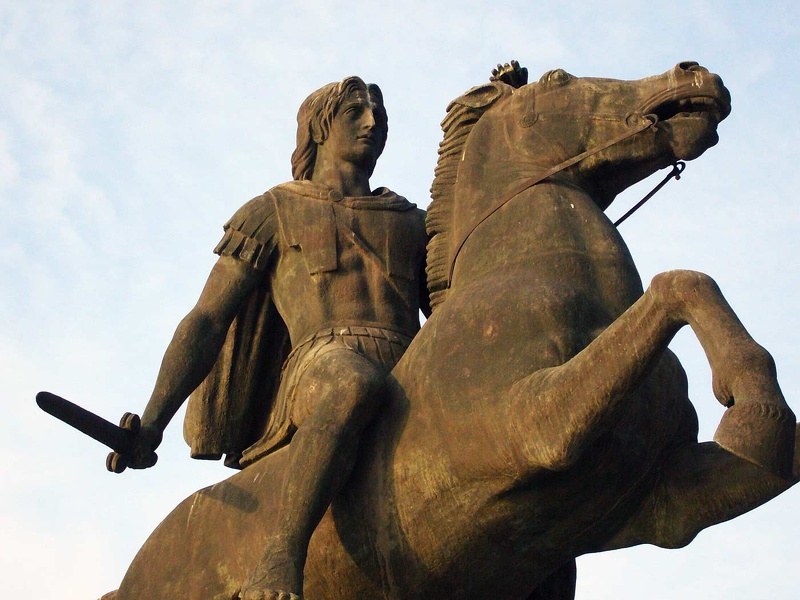  Estatua de Alejandro Magno 