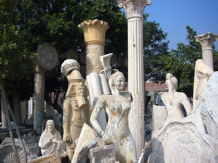 Taller de moldeo de estatuas, Fostat, El Cairo