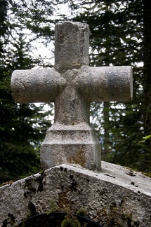 Cruz de piedra. (La Ruchère en Chartreuse) 