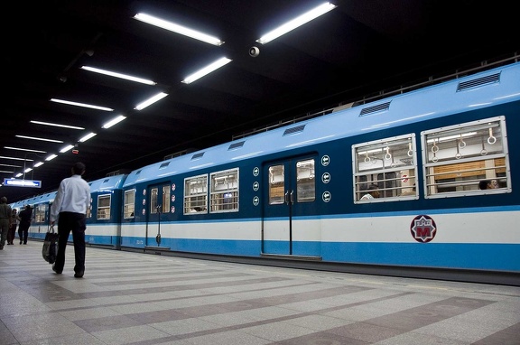 Estación de metro Sadat (Tahrir). El Cairo