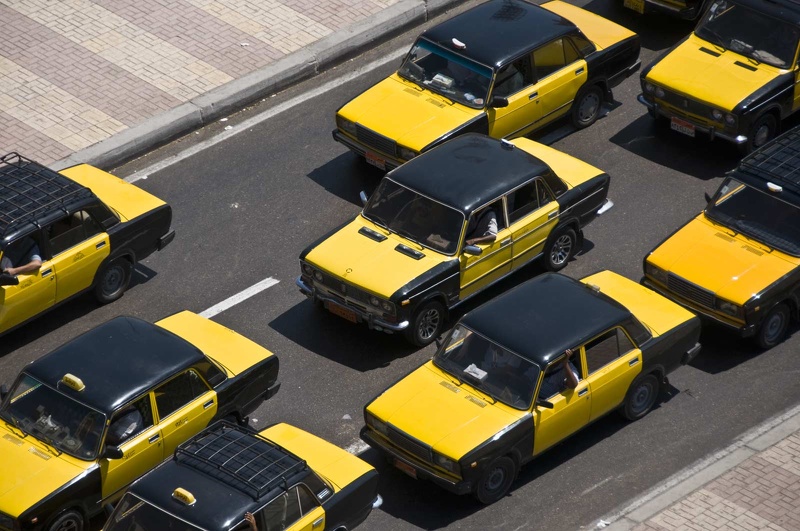  Taxis en Alejandría