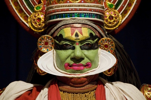 Traditional Kathakali show  