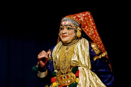 Traditional Kathakali show  