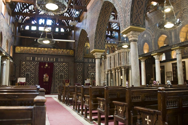 The Hanging Church (El Muallaqa,  St Mary)  