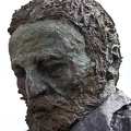 Statue de Victor Hugo par Ousmane Sow. Esplanade des Droits de l'Homme à Besançon