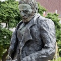 Statue de Victor Hugo par Ousmane Sow. Esplanade des Droits de l'Homme à Besançon