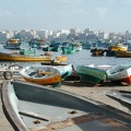 Fishermen and fishing port 