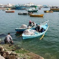 Fishermen and fishing port 