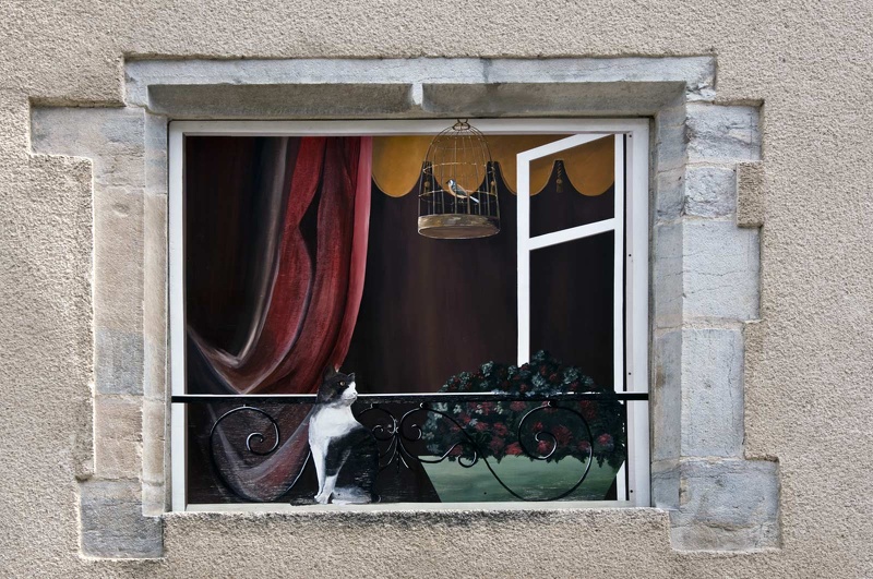 Trompe-l'oeil. Besançon