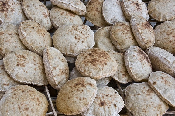 Traditional egyptian bread 