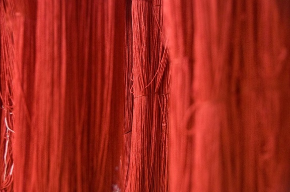 Red wool  