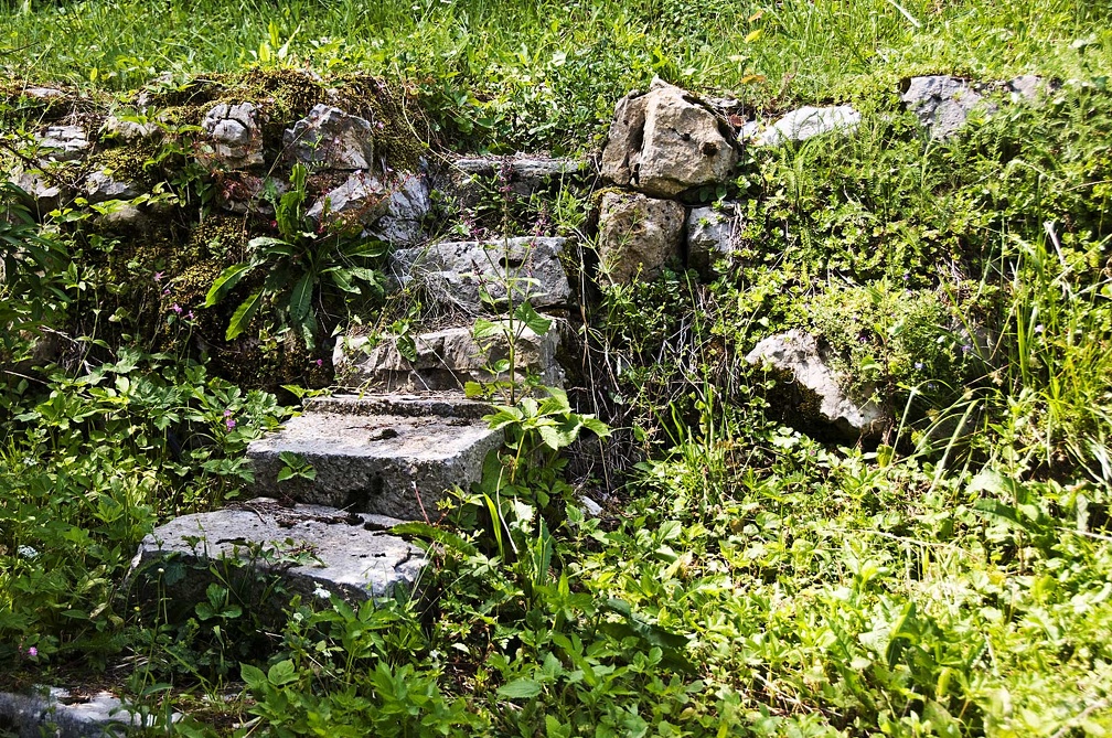 Escalera de piedra