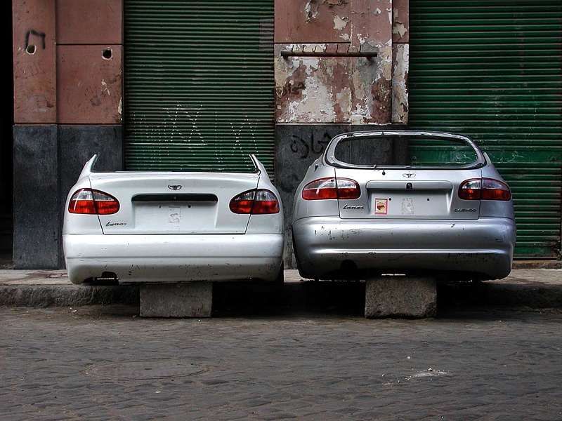 Auto body repair workshop, Alexandria 