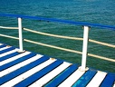 Wood pontoon. Red Sea  