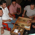 Backgammon players  