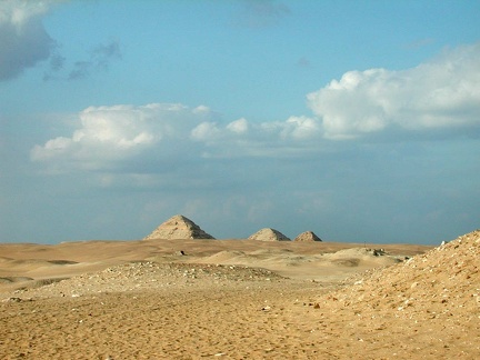 Pyramids at Saqqara 
