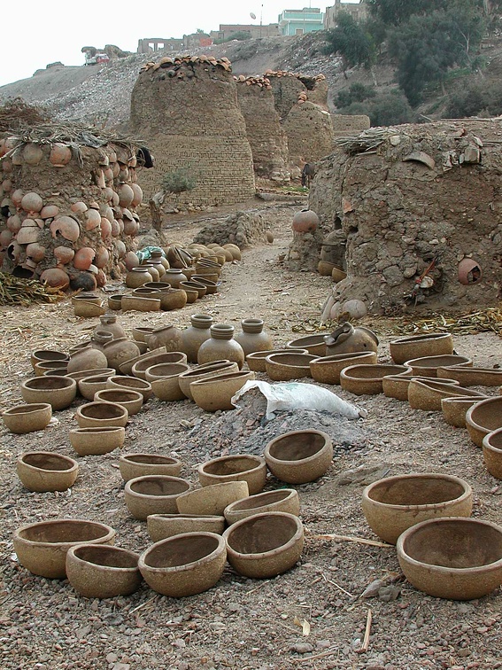 Le village des potiers à Nazla (Fayoum) 